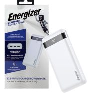 پاوربانک UE30003PQ 30000mAh سفید Energizer