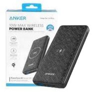پاوربانک انکر 10000mAh بی سیم A1617H11 مشکی ANKER