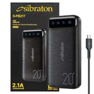 پاوربانک20Kمشکی SibratonS-PB217