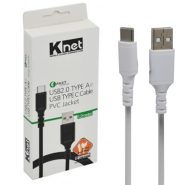 کابل  1.2M.TYPE-Cساده KNETپک سبز