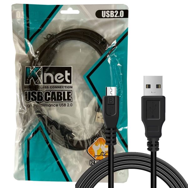 کابل 1.5M MICRO پک مشمایی KNET