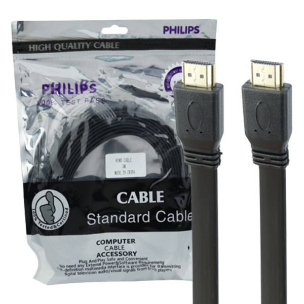 کابل  4K.3M..HDMIفلت PHILIPS