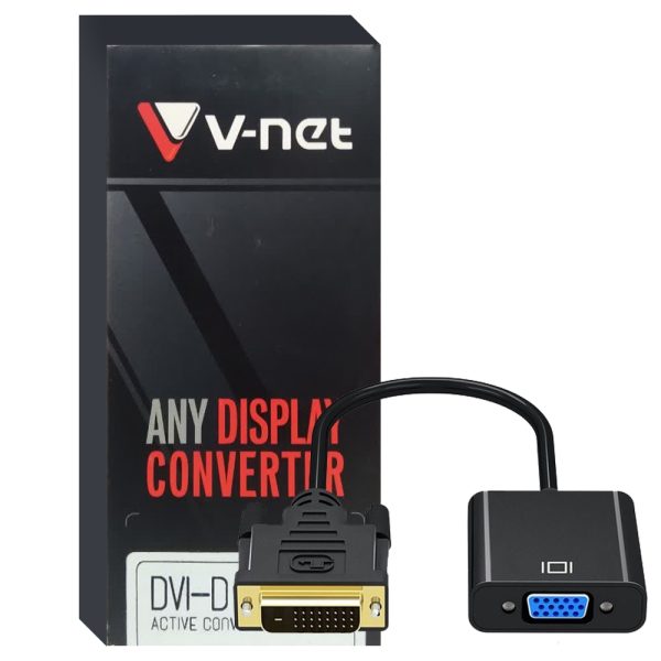 کابل DVI-D به VGA اکتیو V-NET