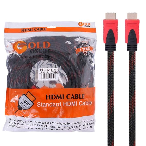 کابل  GoldOSCAR.10M.HDMI زرهی