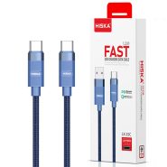 کابل HISKA 1M LX25CC PD TYPE-C