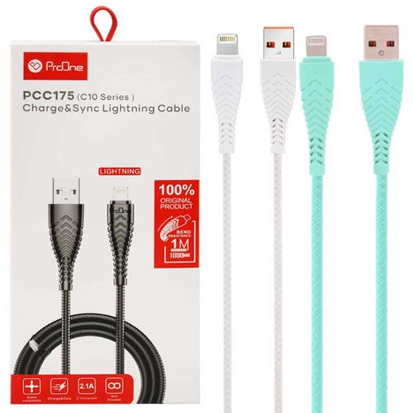 کابل IPHONEرنگبندی PROONE.PCC175
