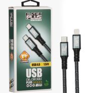 کابل KNET-PLUS 5KU4 1.5M PD TYPE-C