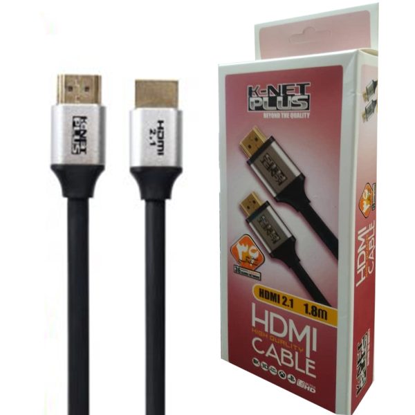 کابل KNETP 8K V2.1 1.8M HDMI