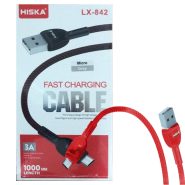 کابل LX842 MICRO قرمز HISKA