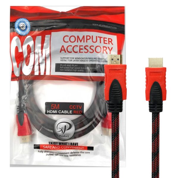 کابل RED 5M HDMI زرهی XP