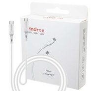 کابل TYPE-C دوسر C-C01 PD سفید HADRON