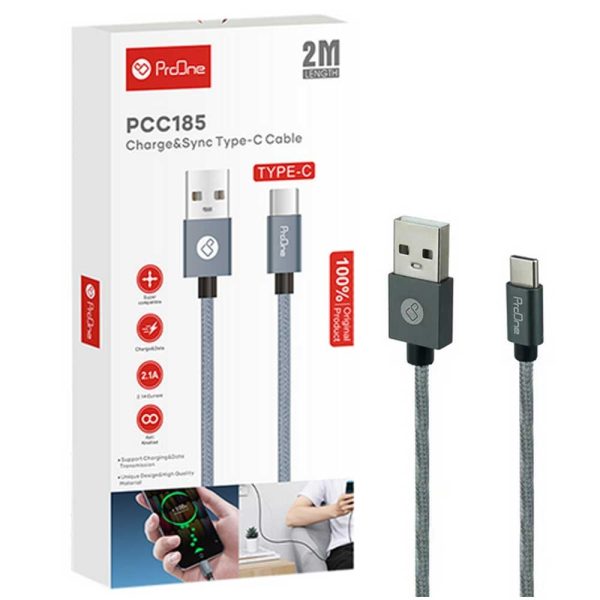 کابل  TYPE-Cطوسی PROONE.PCC185