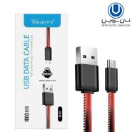 کابل  VERITY CB3112 MICRO چرم مشکی