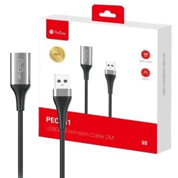 کابل افزایش پرووان PROONE PEC85 1.2M USB3.0