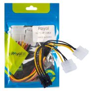 کابل برق ROYAL.8PIN.to.2IDEpower