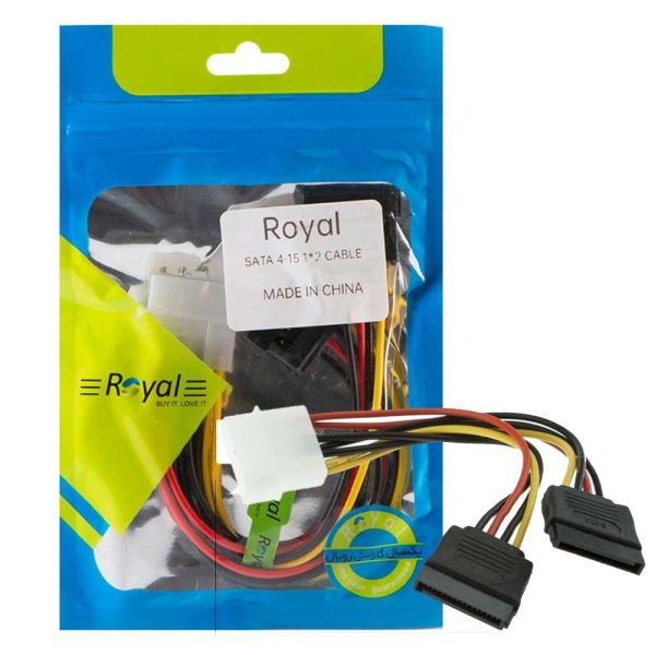 کابل برق ROYAL.IDEpower.to.2SATA