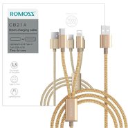 کابل شارژ روموس ROMOSS CB21A 2IN1