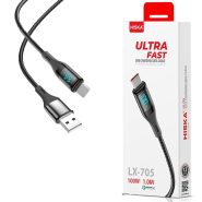 کابل شارژ هیسکا HISKA 100W LX-705 TYPE-C