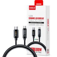 کابل شارژ هیسکا HISKA LX15CC TYPE-C PD