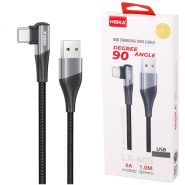 کابل شارژر هیسکا LX405 1M TYPE-C HISKA کنفی