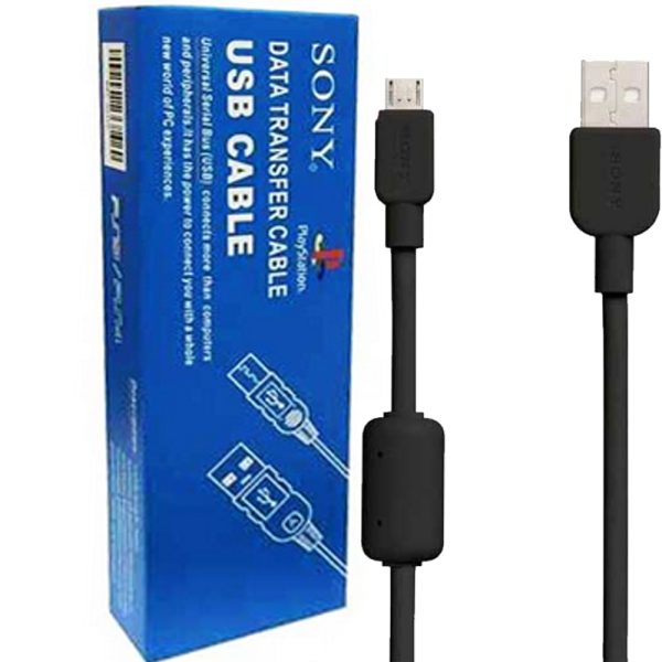 کابل شارژراصلی دسته PS4,PS3پک دار