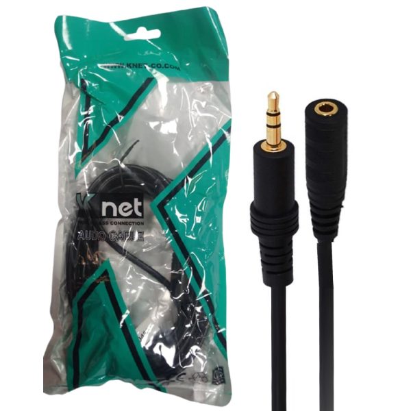 کابل صدا AUX افزایشی 1.5M KNET