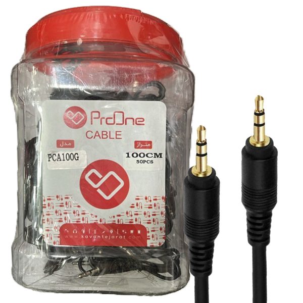 کابل صدا PCA100G AUX باکس 50 عدد PROONE