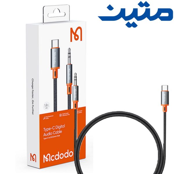 کابل صدا مکدودو CA0820 AUX TYPEC متین Mcdodo