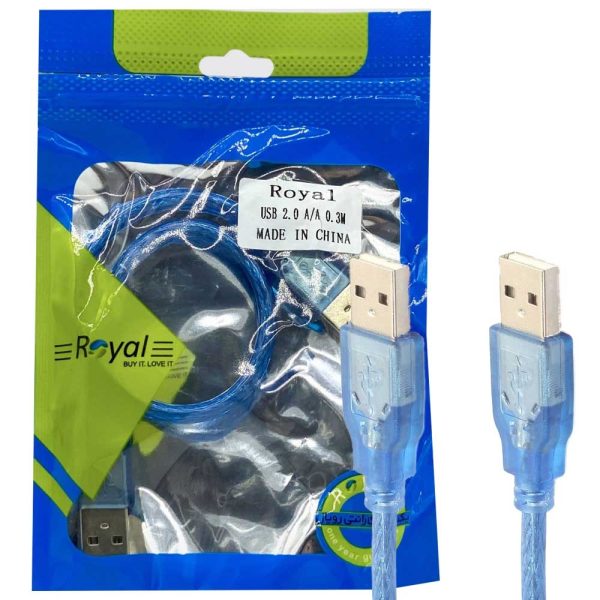 کابل لینک  ROYAL…30CM….USB2