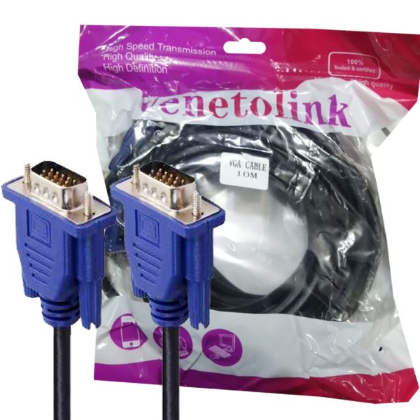 کابل مانیتور VLINK 3+2 VGA 10M