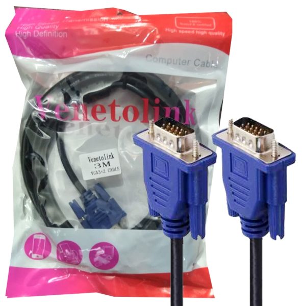 کابل مانیتورVLINK.3+2VGA.3M