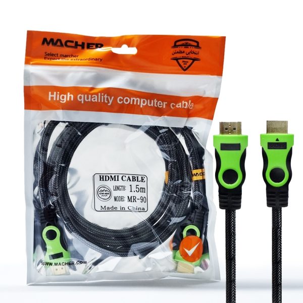 کابل مچر MACHER MR90 3D 1.5M HDMI