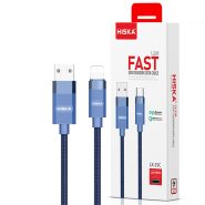 کابل هیسکا HISKA 1M LX25I IPHONE