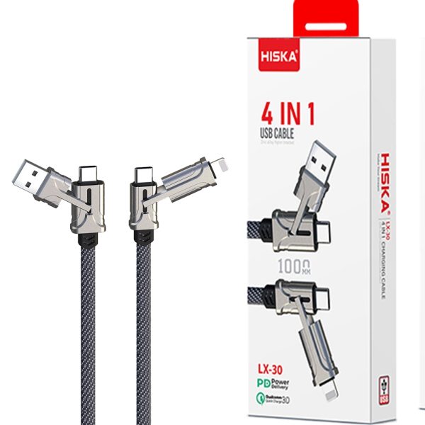 کابل هیسکا HISKA LX-30 4IN1