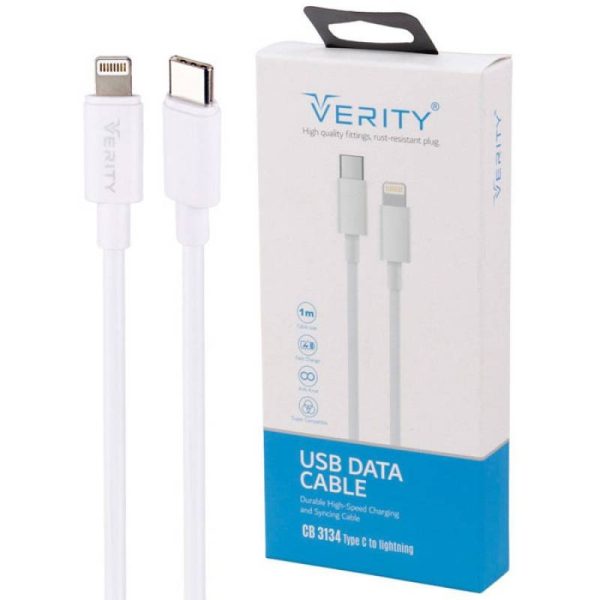 کابل وریتی VERITY CB3134 PD IPHONE