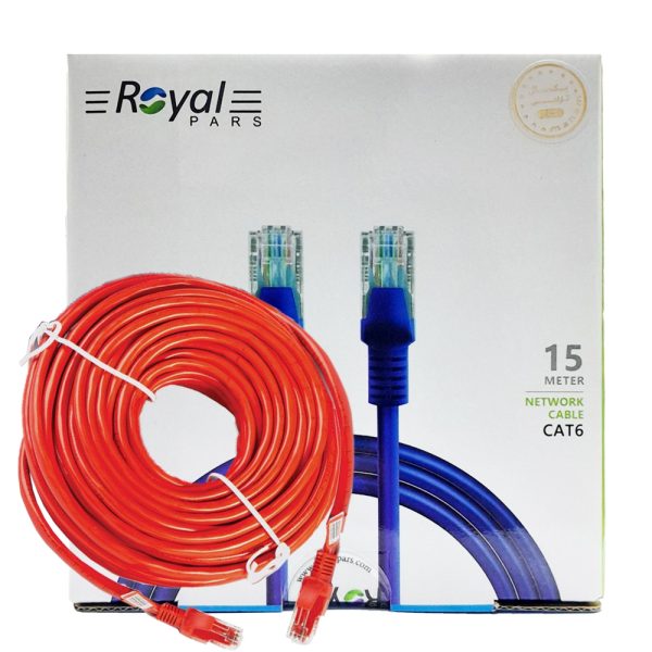 کابل پچکورد CAT6 رویال ROYAL 15M
