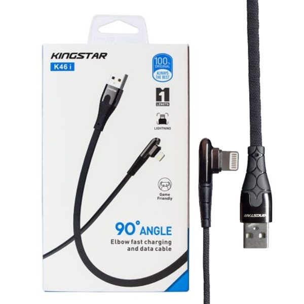 کابل کینگ استار KingStar K46I 1M IPHONE