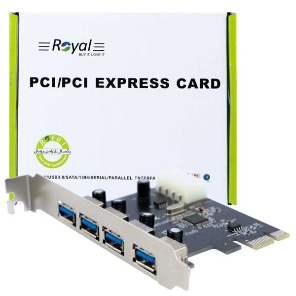 کارت ROYAL.RP-304.PCIexpress4P