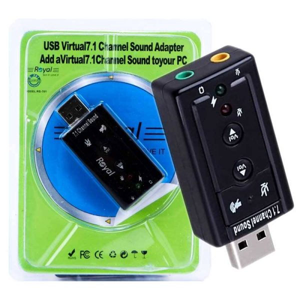 کارت صدا ROYAL.RS-701.USB