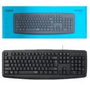 کیبورد سیم دار رپو NK2600 مشکی RAPOO