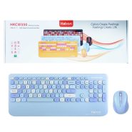 کیبورد ماوس بیسیم hatron hKCW350 مشکی
