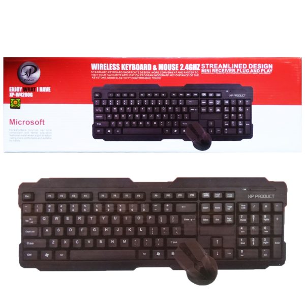 کیبورد و ماوس بی سیم  XP 4200