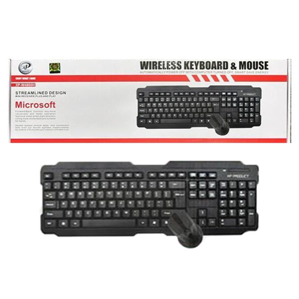 کیبورد و ماوس بی سیم اکس پی XP 4800