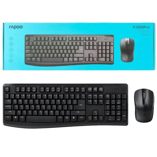 کیبورد و ماوس بی سیم رپو RAPOO X1800 pro