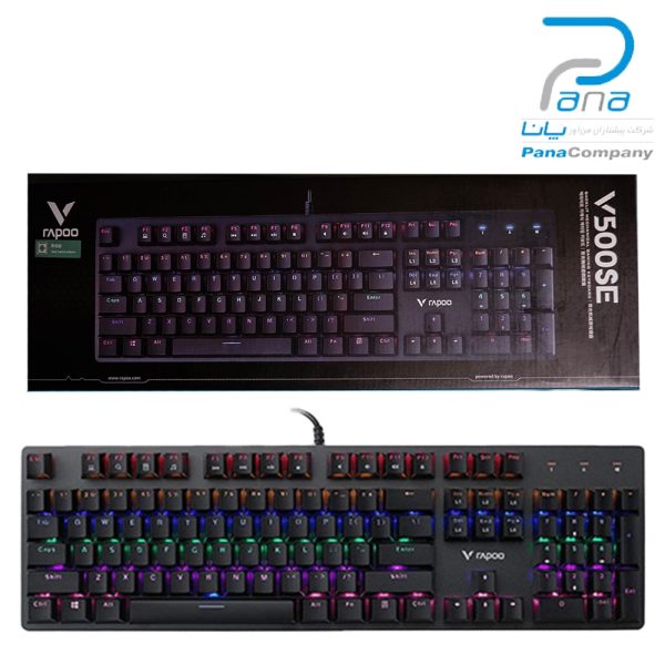 کیبورد گیمینگ V500 SEمشکی RAPOO