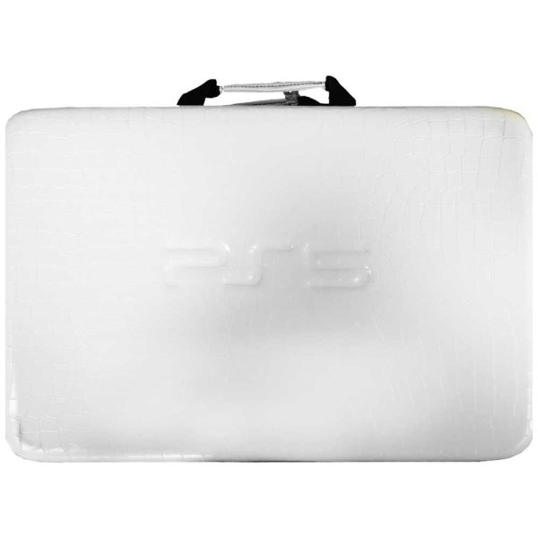 کیف چرمی سفید کنسول PS5