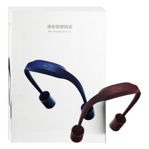 گجت پنکه فن دور گردنی قرمز NECK FAN