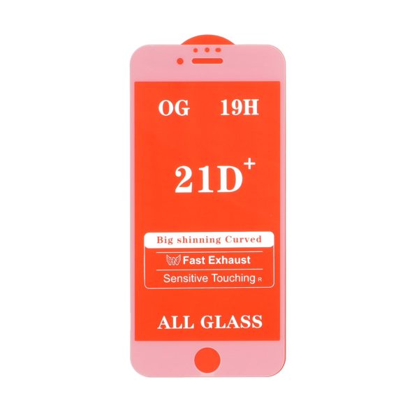 گلس  Iphone.7/8.FULL سفید