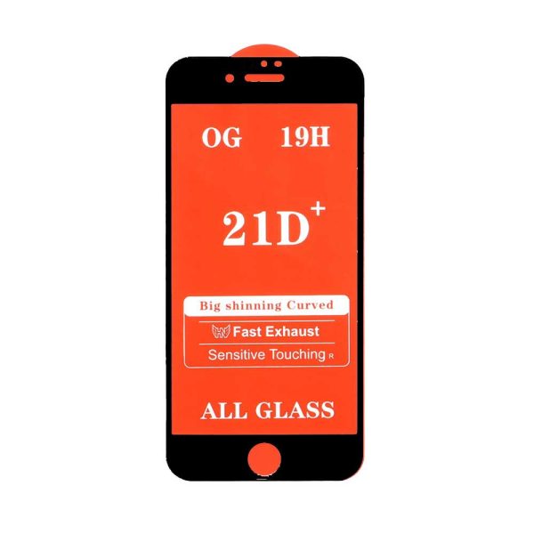 گلس  Iphone.I6+/6S+.FULL مشکی
